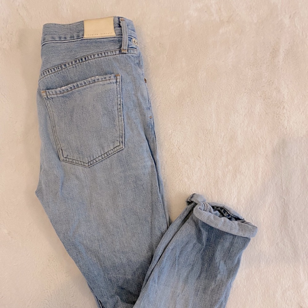 Citizens Light wash high rise jeans
